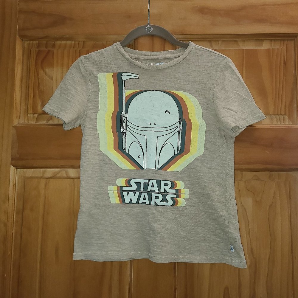 Boys GAP Star Wars Mandalorian Short Sleeve T Shirt